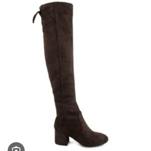 Sugar Elegant Brown Over-the-Knee Boots